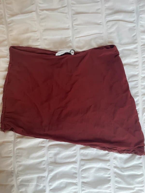 Bershka bershka sequin mini skirt