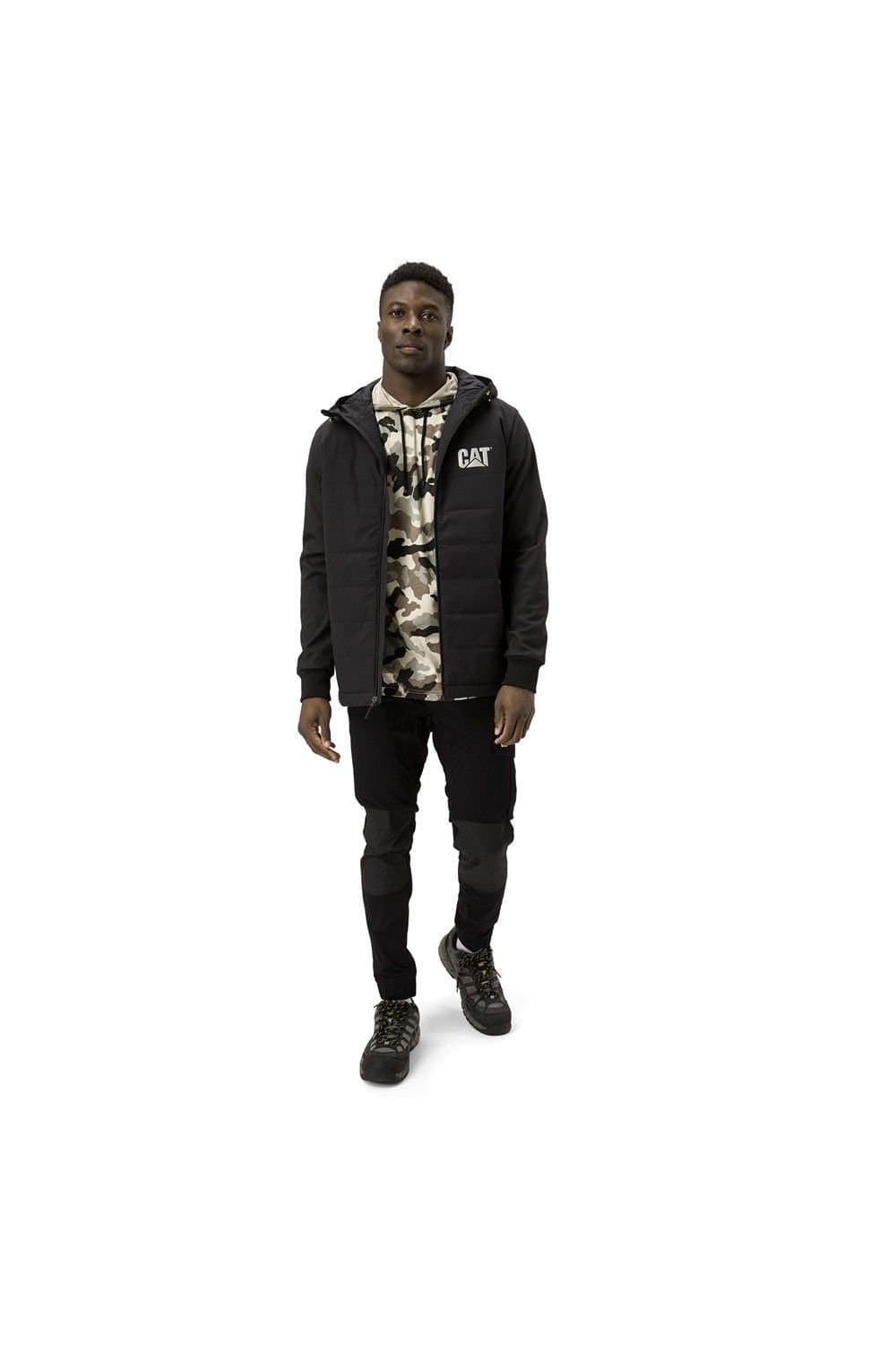 Caterpillar Caterpillar Men's Tech Hybrid Jacket in Black