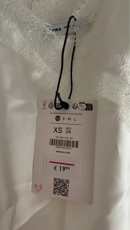 Bershka Satin lace top
