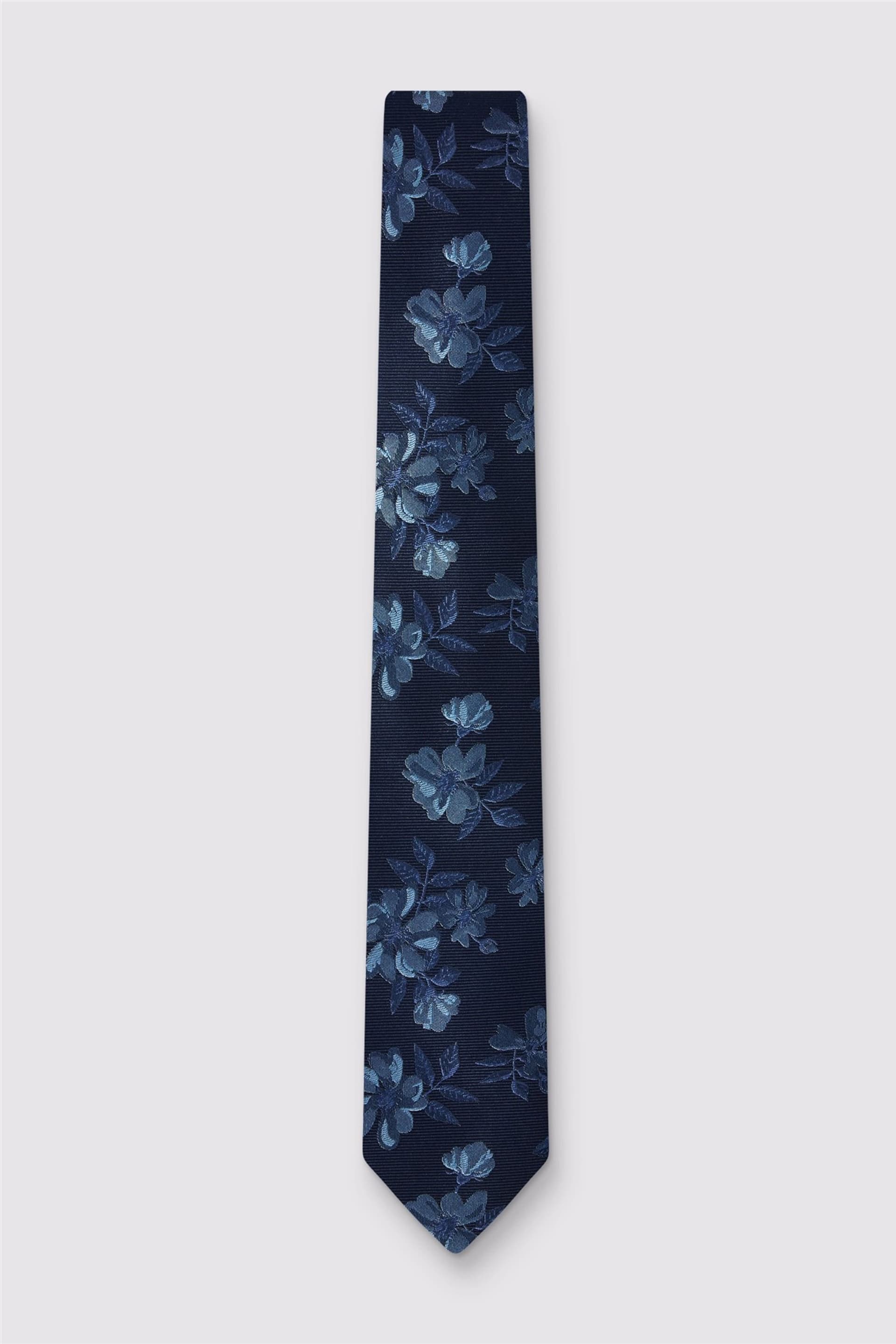 Ted Baker Ted Baker Men's Floral Tie in Navy