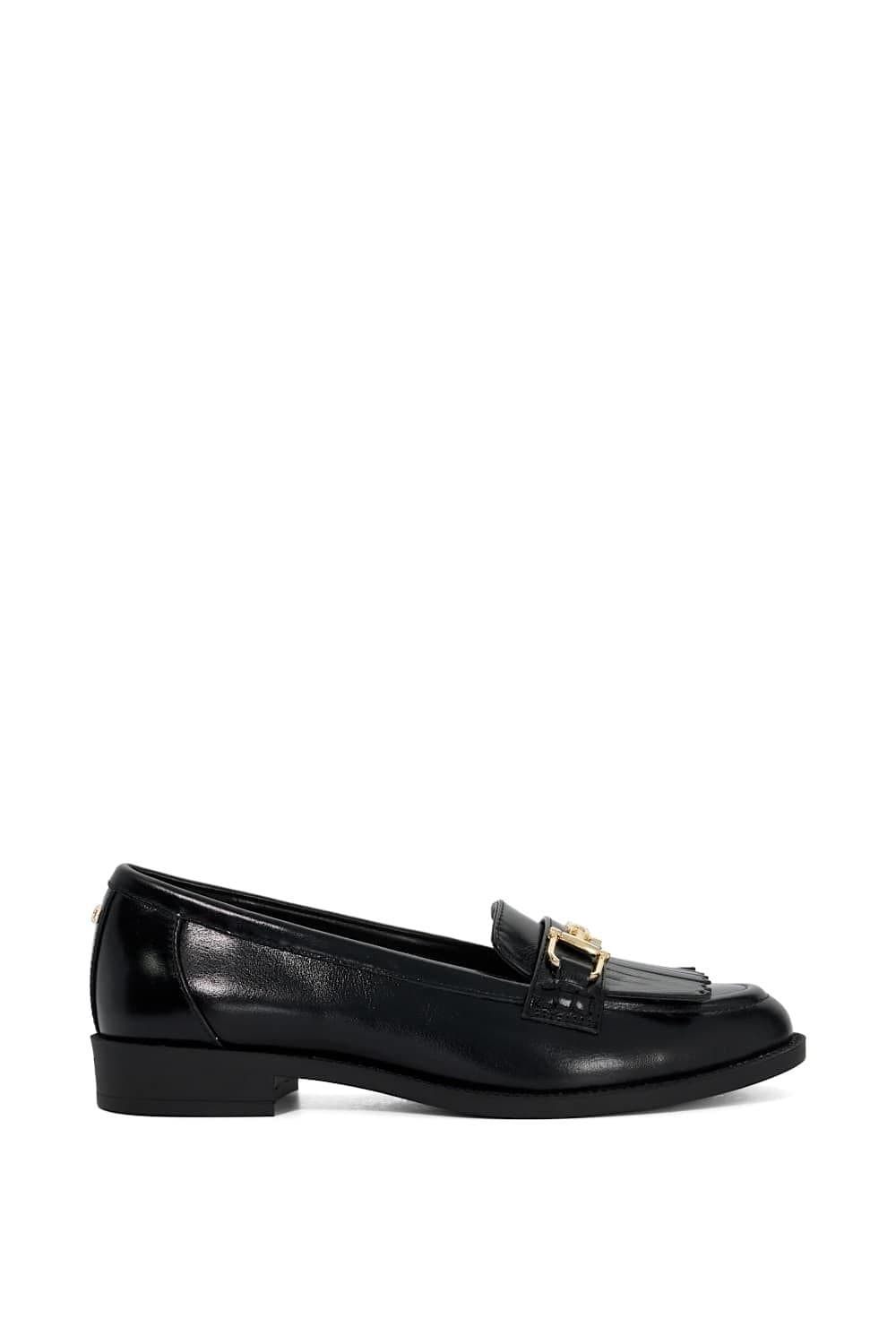 Dune London Dune London Women's 'Galaktik' Leather Loafers in Black