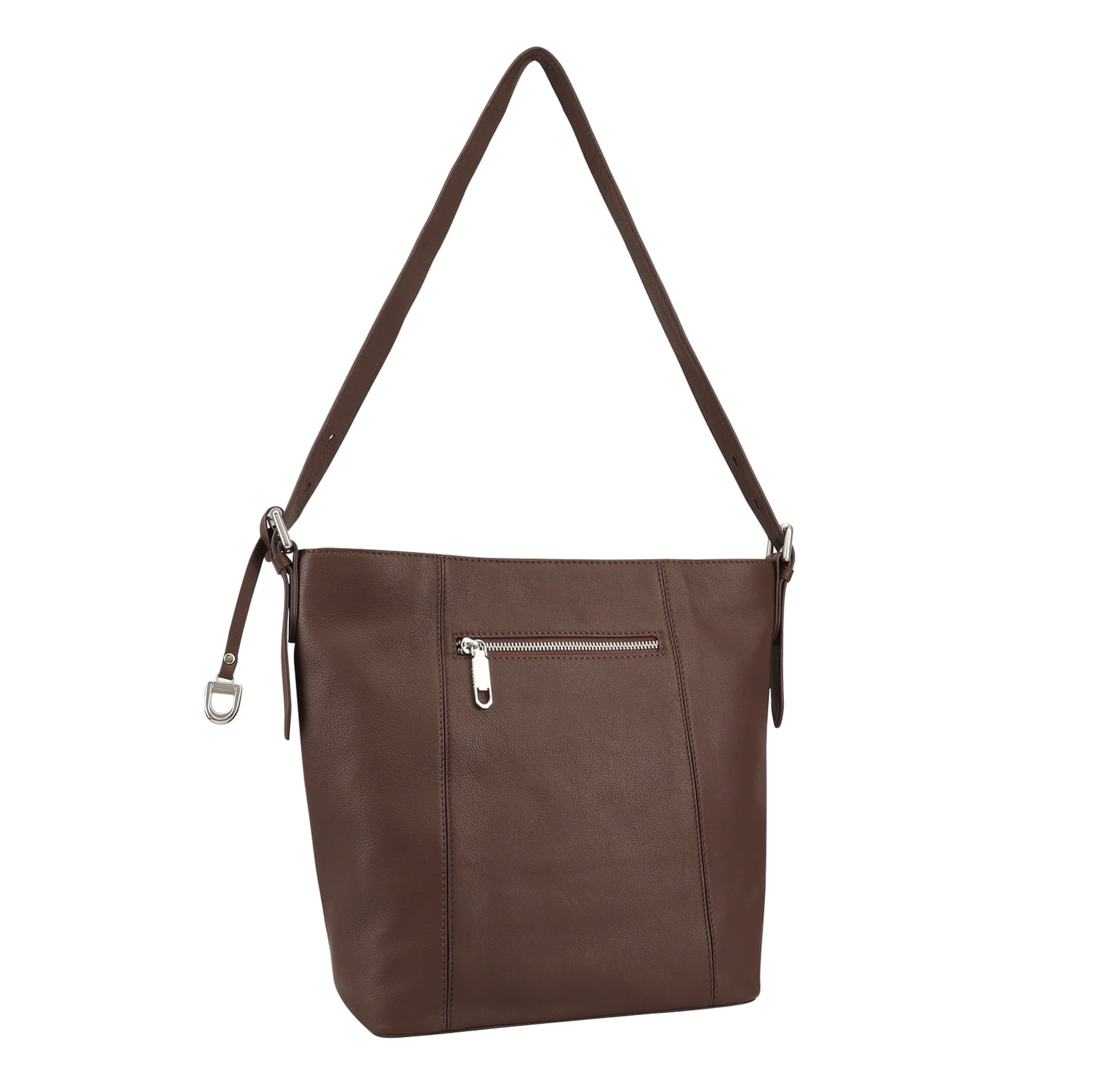 Dents Dents Brown Leather Handbag for Women