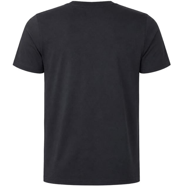 BoxRaw BoxRaw Men's Plain Black T-Shirt - 2