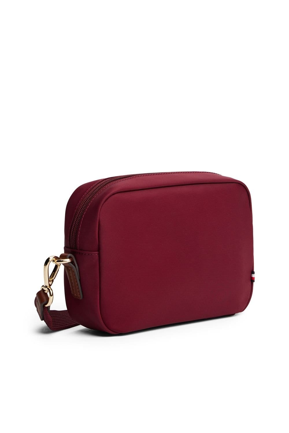 Tommy Hilfiger Tommy Hilfiger Women's Popette Nylon Camera Bag Deep Rouge in Burgundy - 4