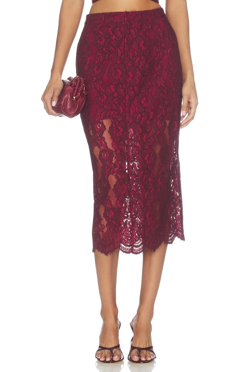revolve Osmond Lace Skirt