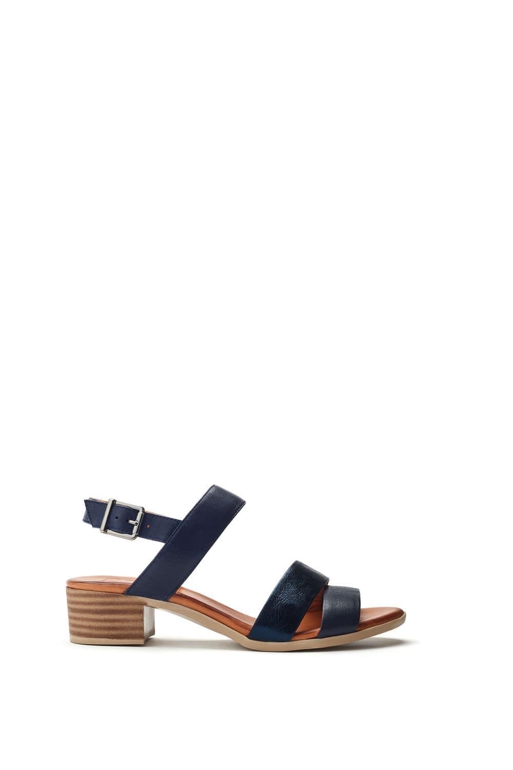 Moda In Pelle Moda In Pelle Women's 'Kala' Leather Sandals in Navy