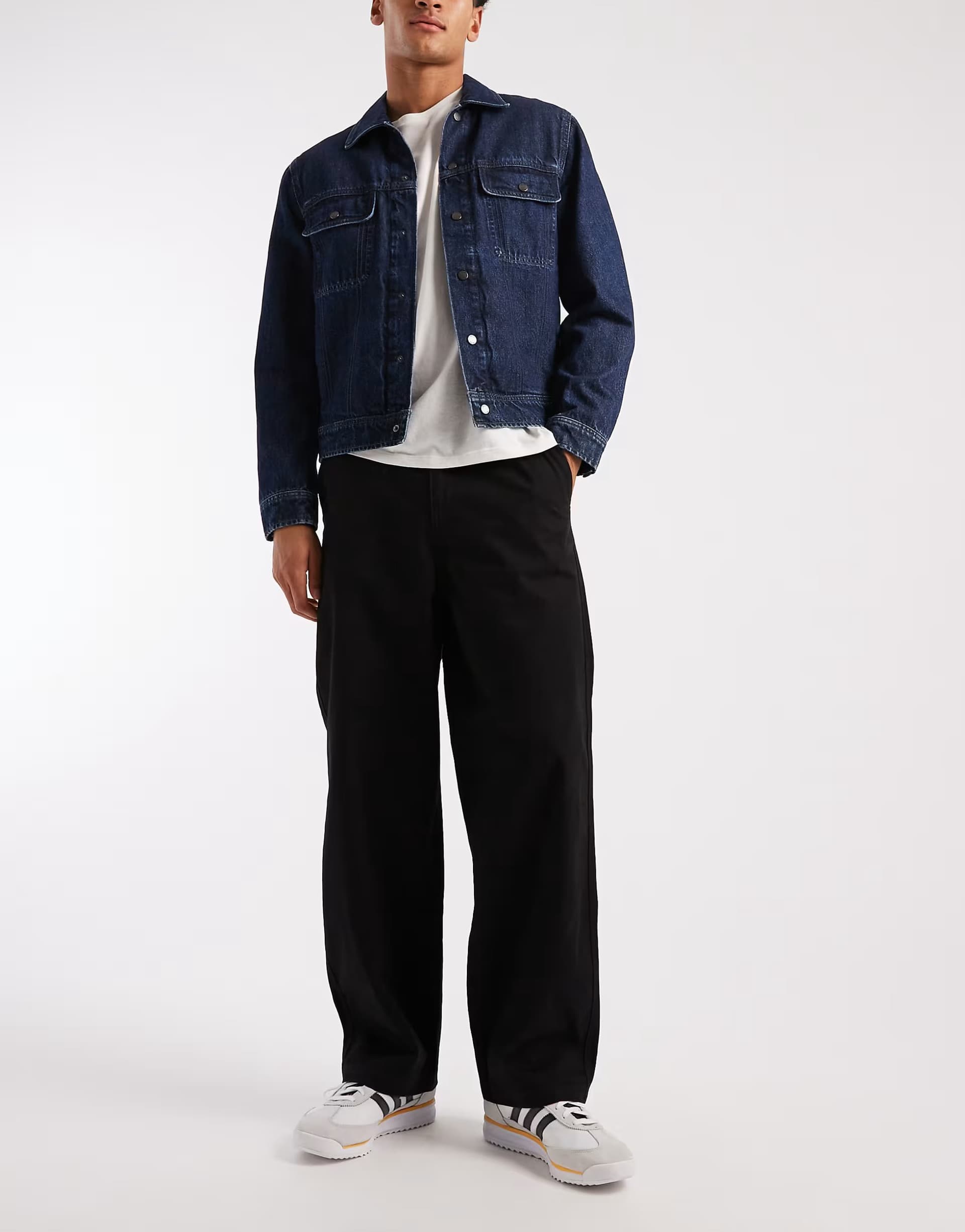 ASOS ASOS Loose Fit Black Trousers