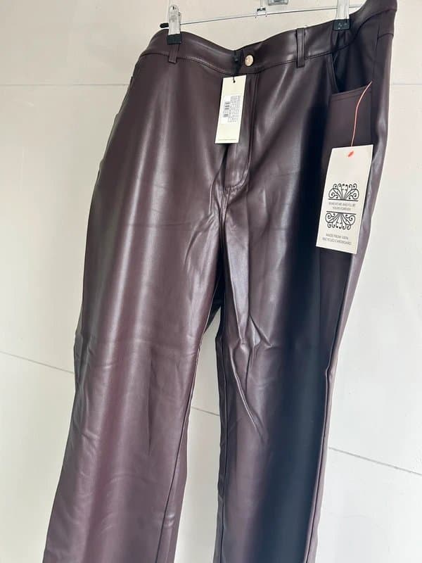 Never Fully Dressed Never Fully Dressed faux leather pants