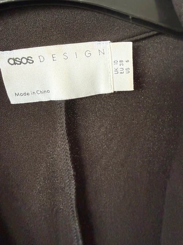 ASOS Design Light weigh black blazer