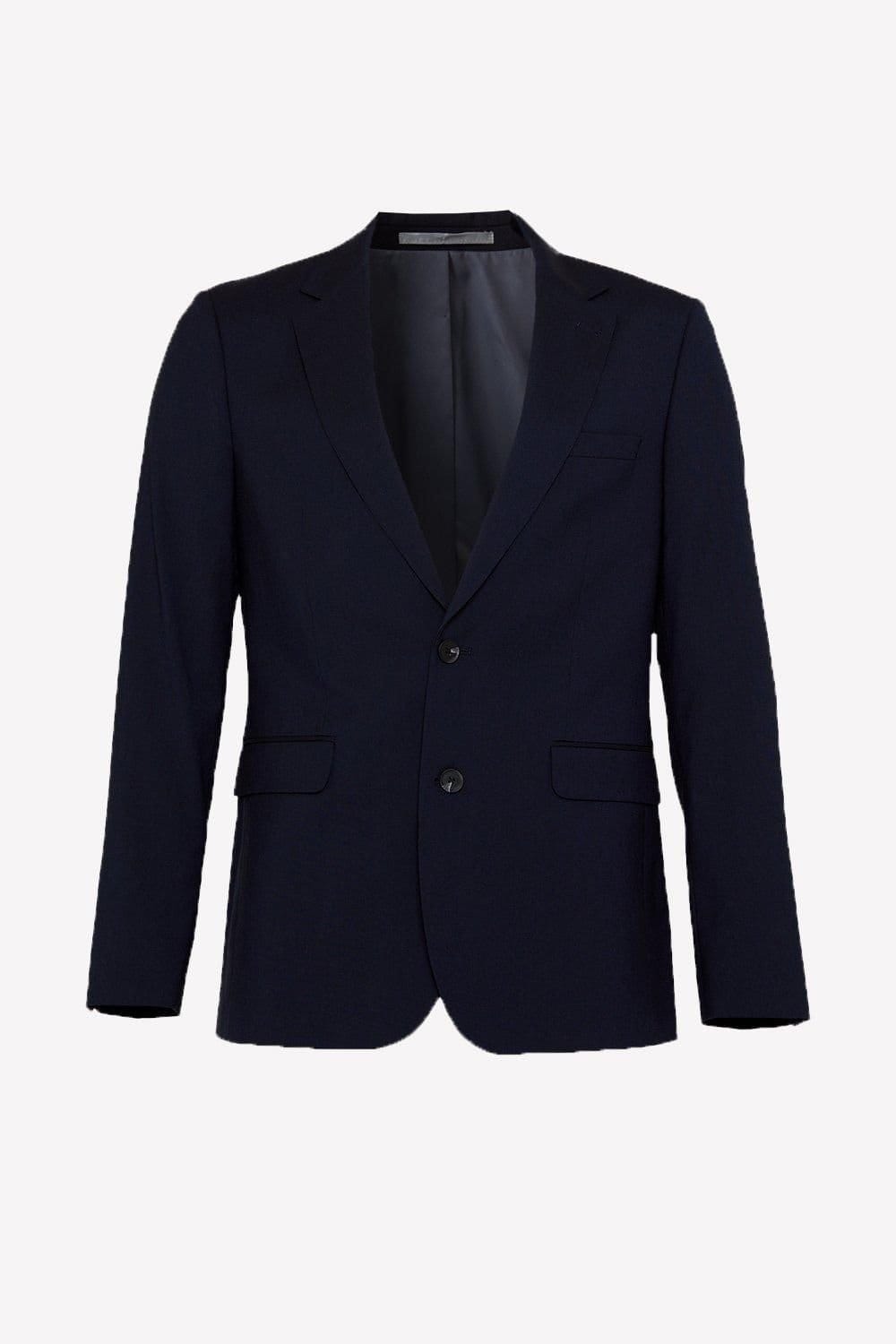 Burton Burton Men's Navy Slim Fit Essential Suit Jacket - 4