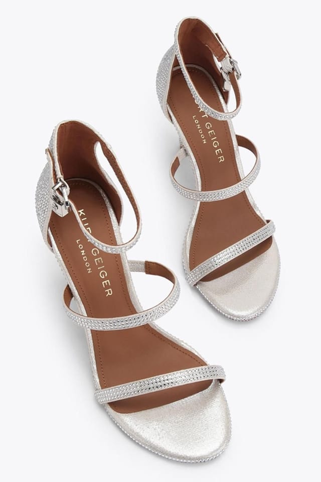 Kurt Geiger London Kurt Geiger London Women's 'Park Lane' Fabric Heels in Cream - 2