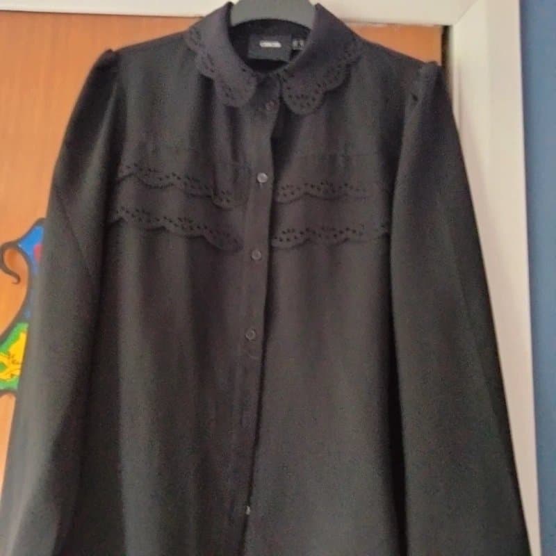 ASOS Black blouse.