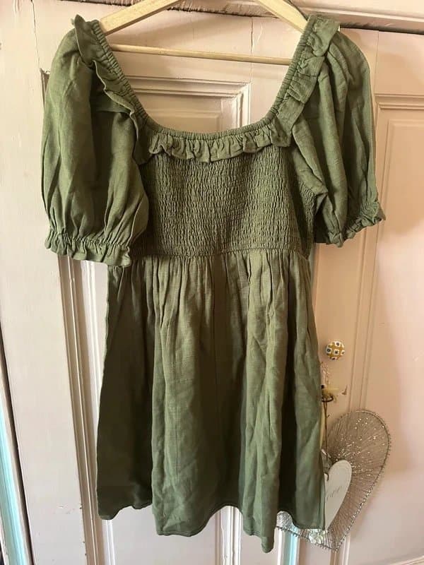 New Look khaki mini dress new look 12