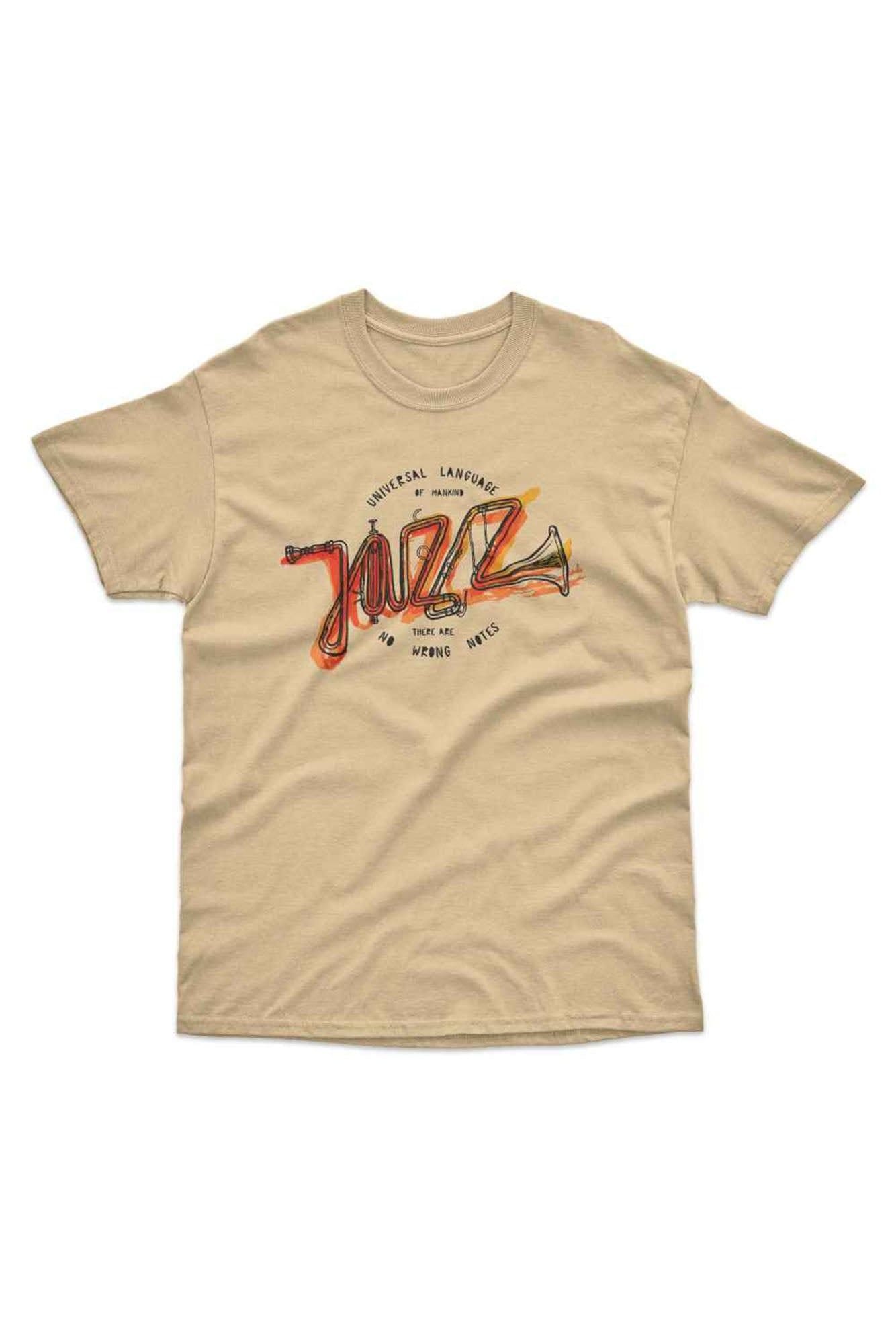 Bad Zebedee Light Sand Jazz T-Shirt