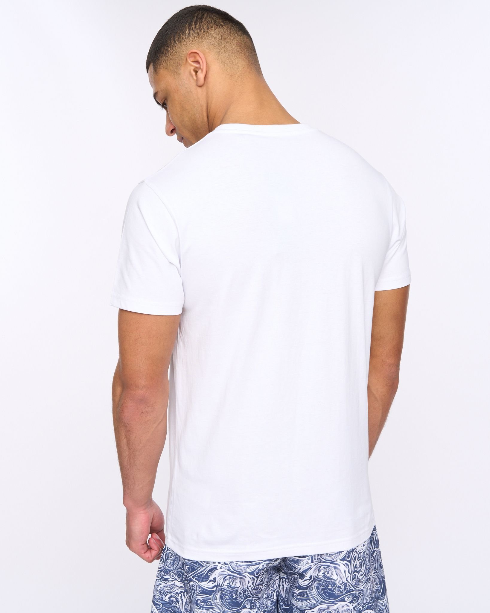 Henleys Henleys Men's Henwave T-Shirt in White - 2