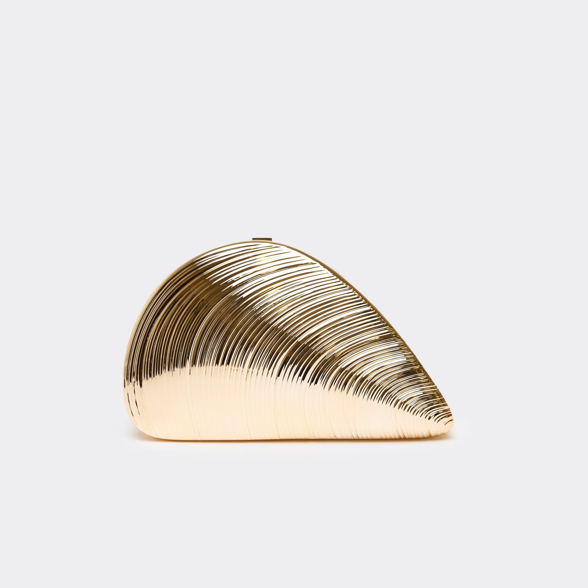 EGO EGO Gold Shell Shaped Clutch Bag, Women's