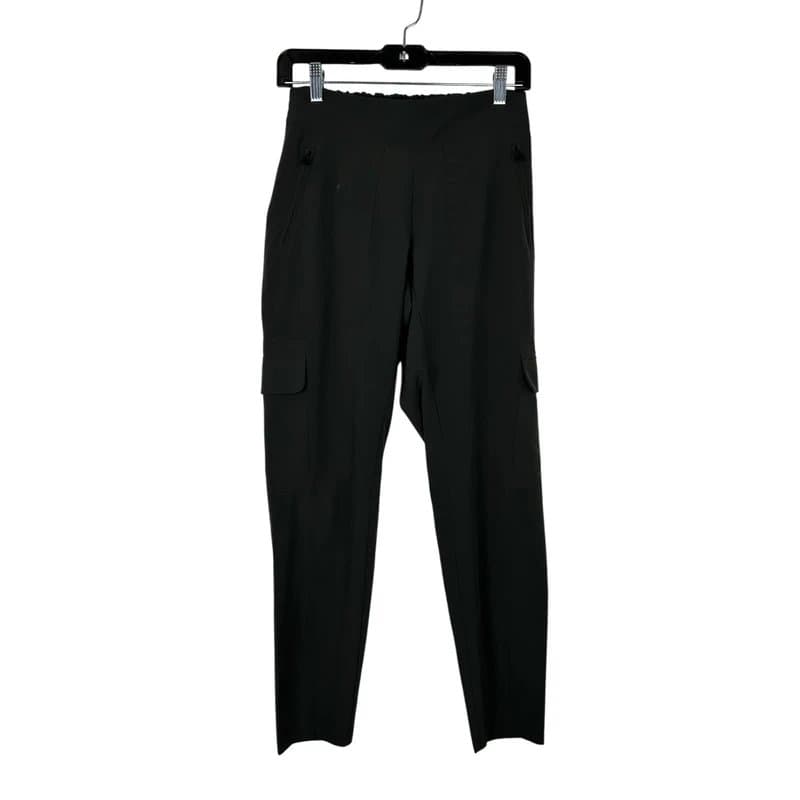 Athleta Athleta Women'S Olive Green Athletic Pants 2 RN# 54023 Cargo Pockets Active Athleisure