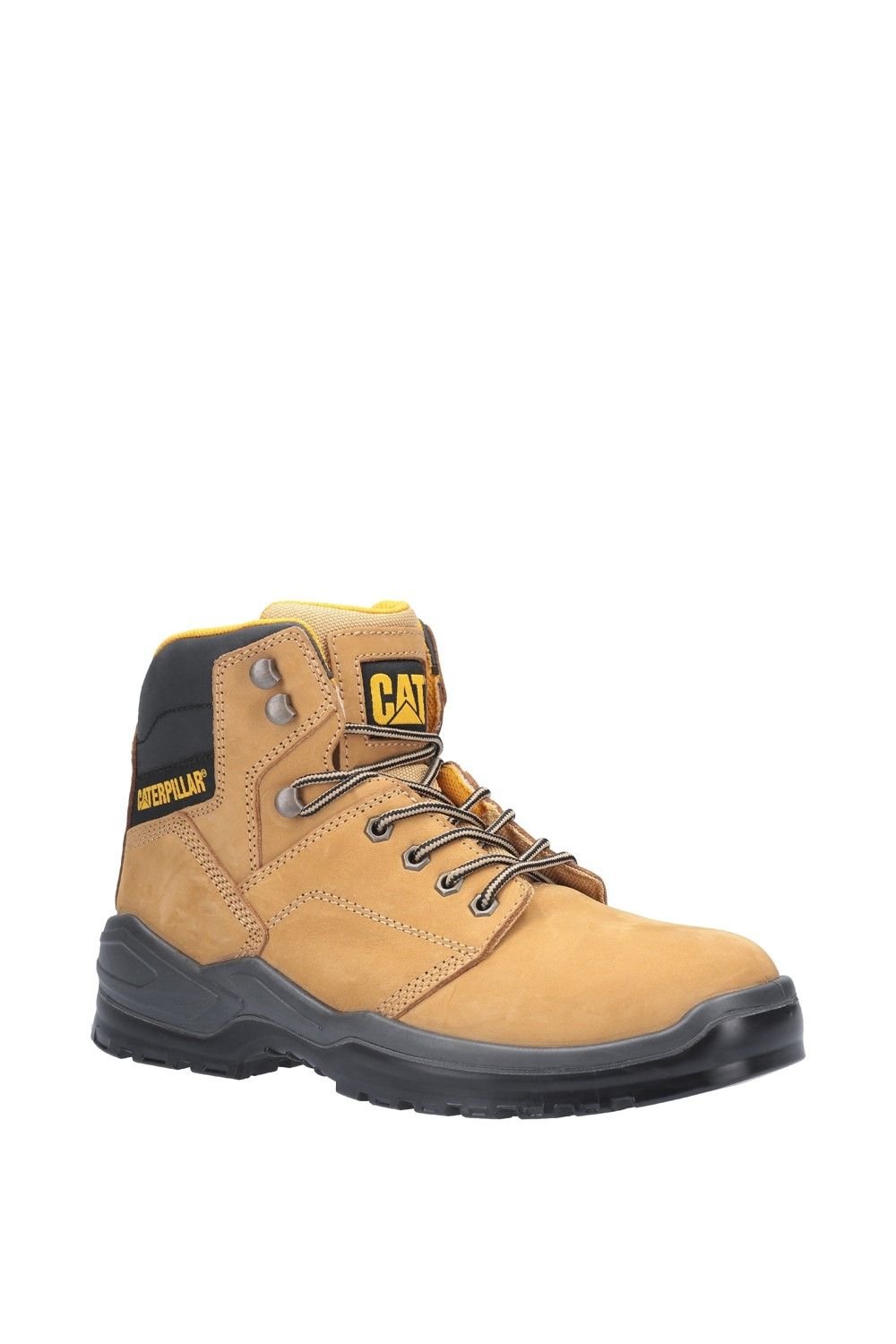 Caterpillar Caterpillar Men's 'Striver' Water Resistant Leather Safety Boots in Camel - 2