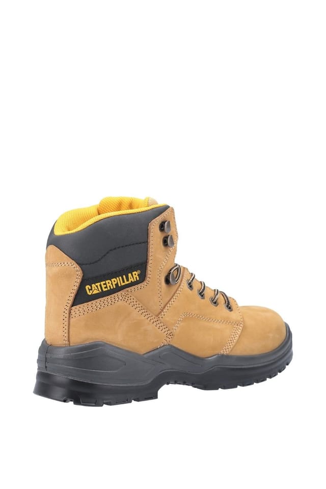 Caterpillar Caterpillar Men's 'Striver' Water Resistant Leather Safety Boots in Camel - 2