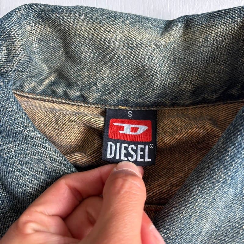 Diesel Vintage Diesel faded denim jacket
