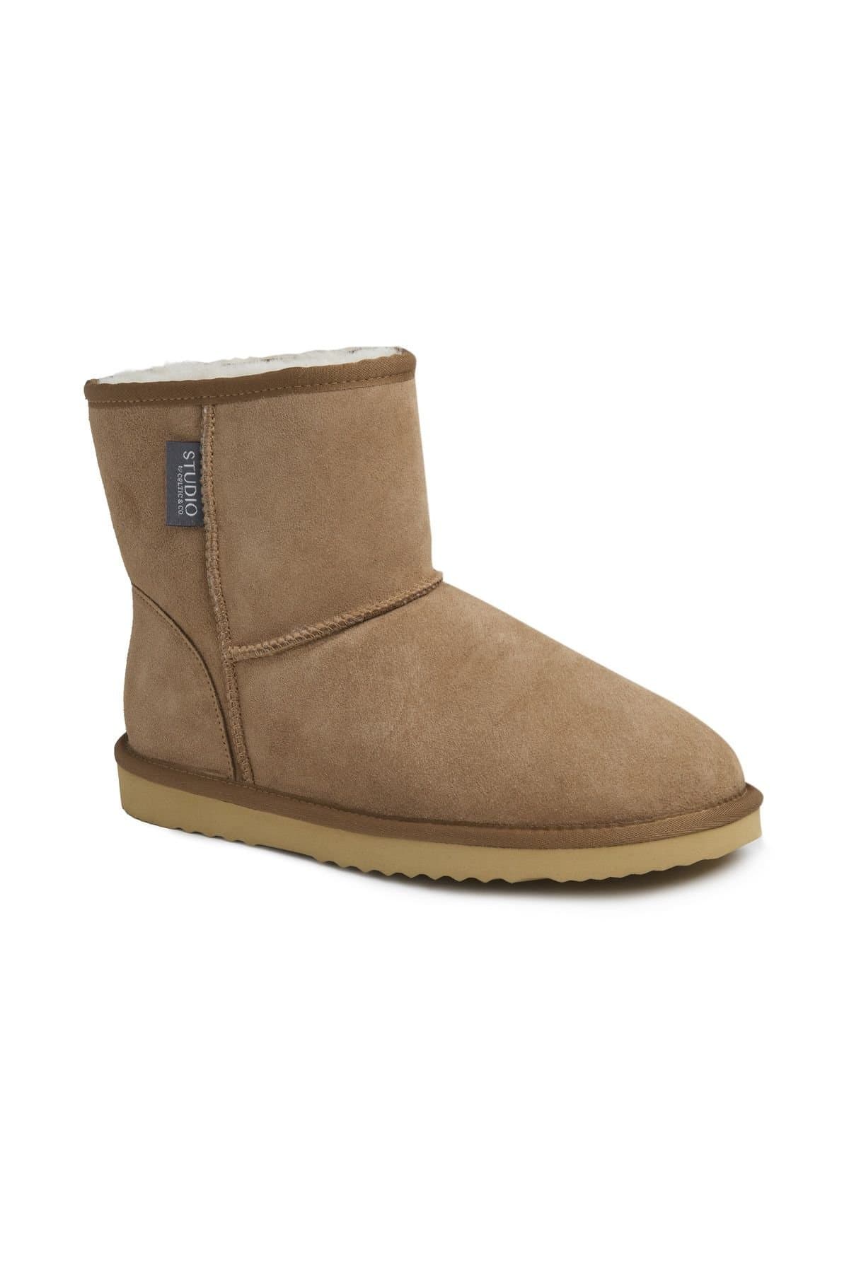 Celtic & Co Celtic & Co Men's Studio Slipper Boot in Light Tan