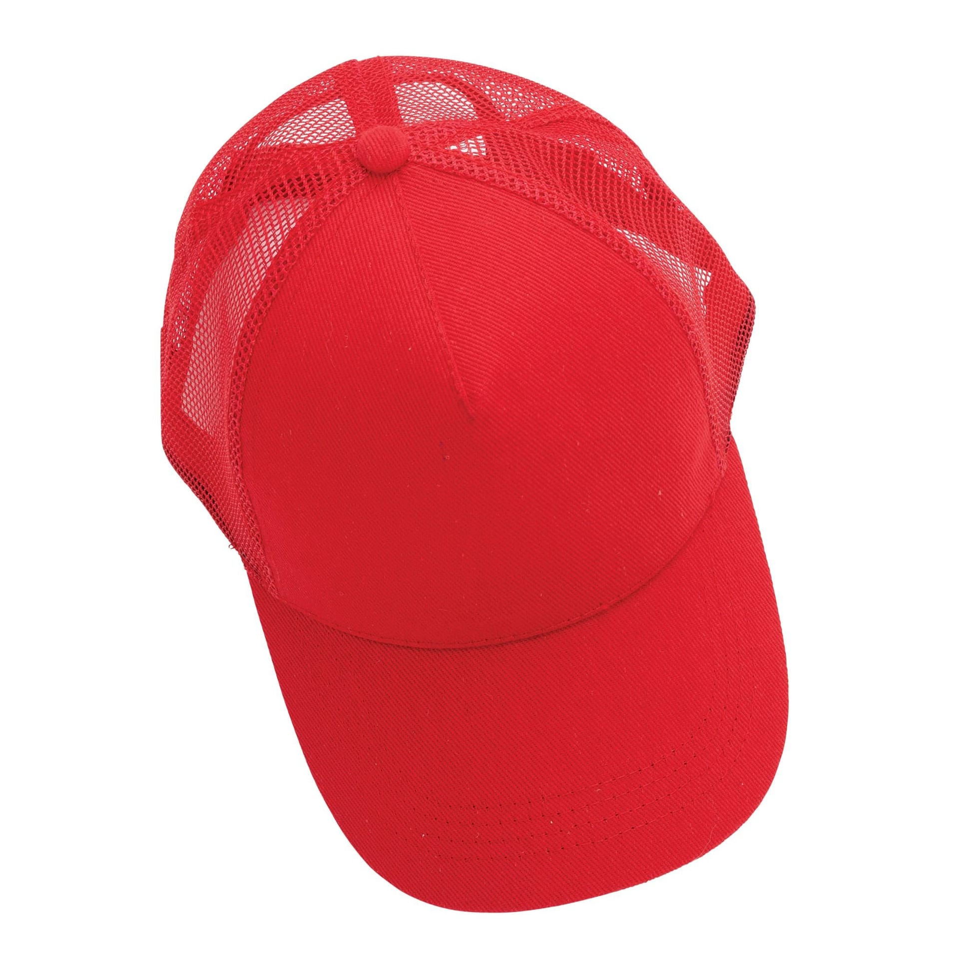 XD Design XD Design Men's Brushed Cotton 5 Panel Trucker Cap in Red - 4