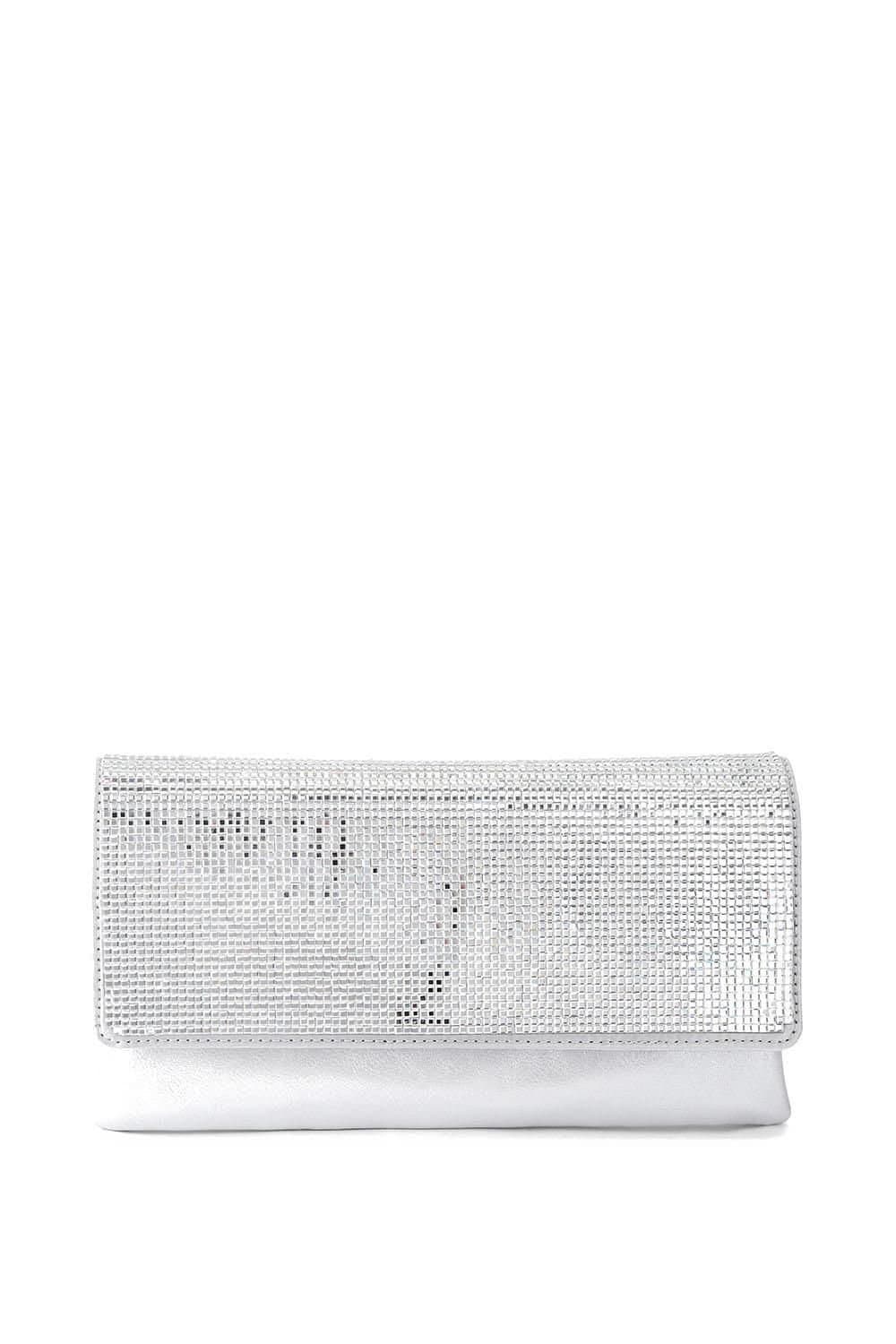 Steve Madden Steve Madden Silver Glimers Bag