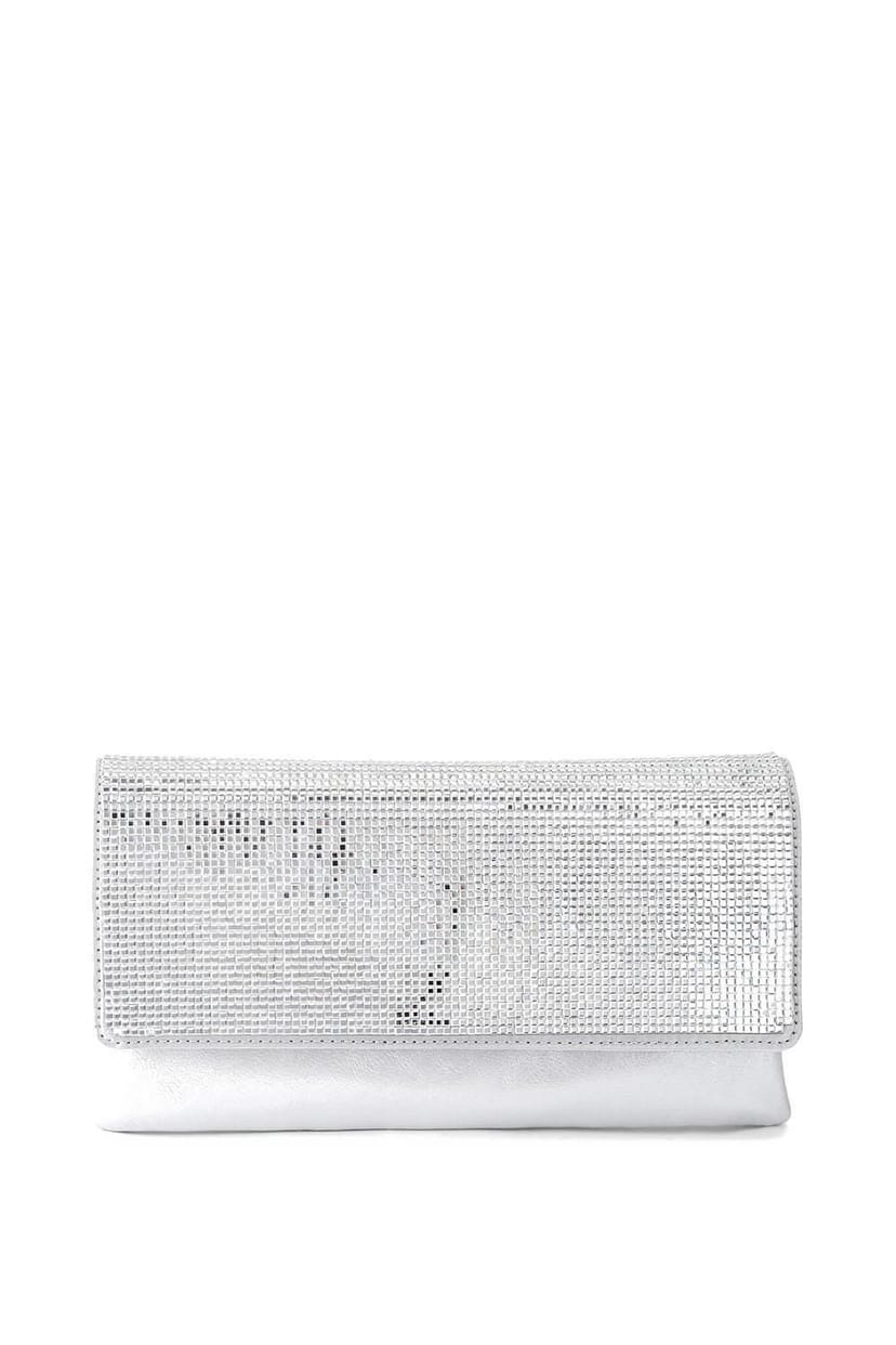Steve Madden STEVE MADDEN Women's 'Glimers Bag Silver' in Silver - 1