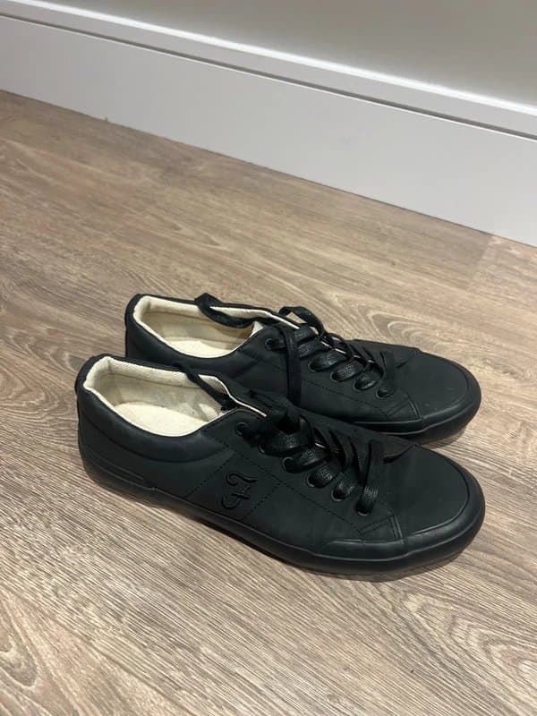 Farah Men’s farah Dallas trainers black size 9