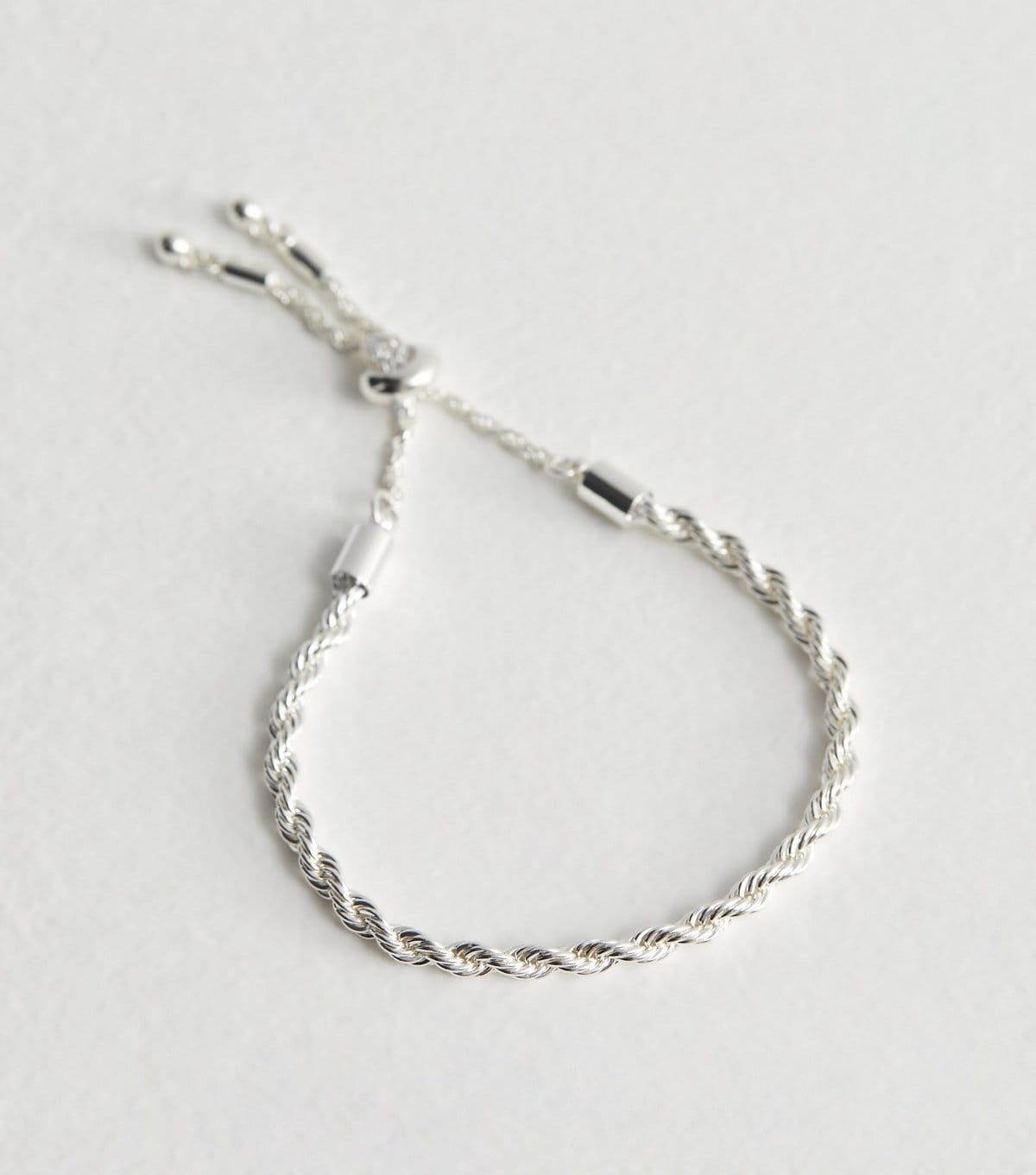 New Look Silver Plated Twist Toggle Bracelet New Look - 4