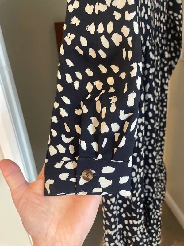 Never Fully Dressed Never Fully Dressed - Navy Polka Dot Dress 10