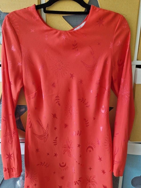 Never Fully Dressed Never fully dressed women's Red Swallow Romance Soho Dress size 10