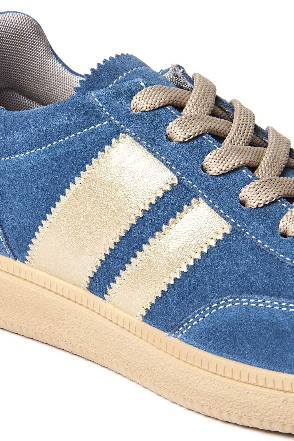 Moshulu Moshulu Women's 'Jess' Colourful trainers in Light Blue - 4