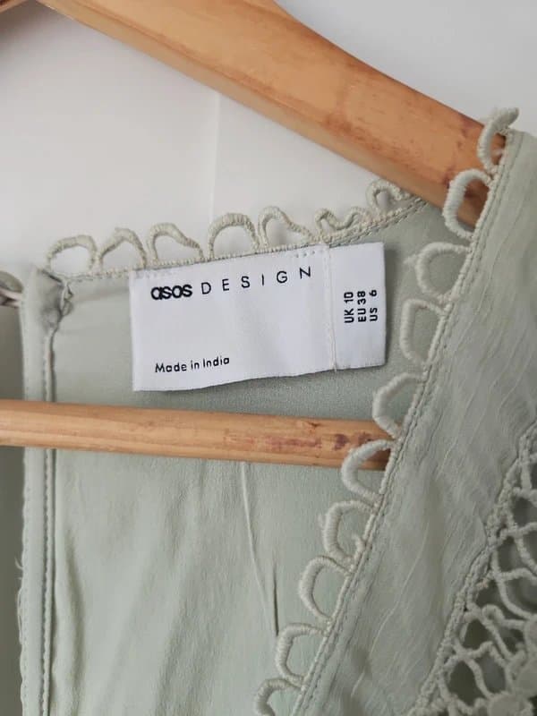ASOS ASOS mint green dress size 8