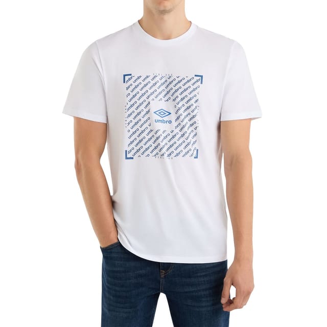 Umbro Umbro Men's Ftbl Graphic T-Shirt in White - 3