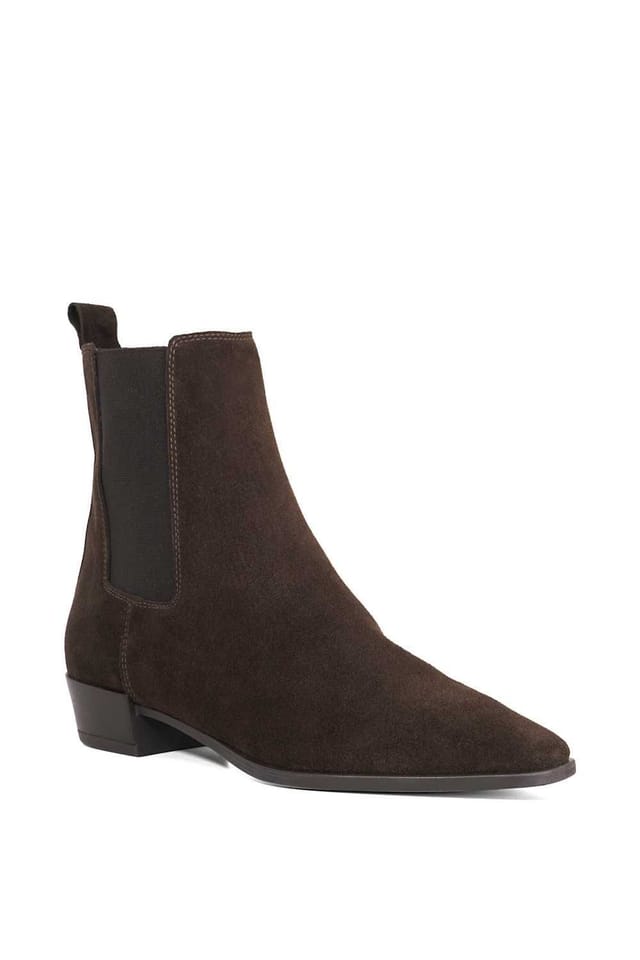 Dune London Dune London Women's 'Parkas' Suede Ankle Boots in Brown - 2