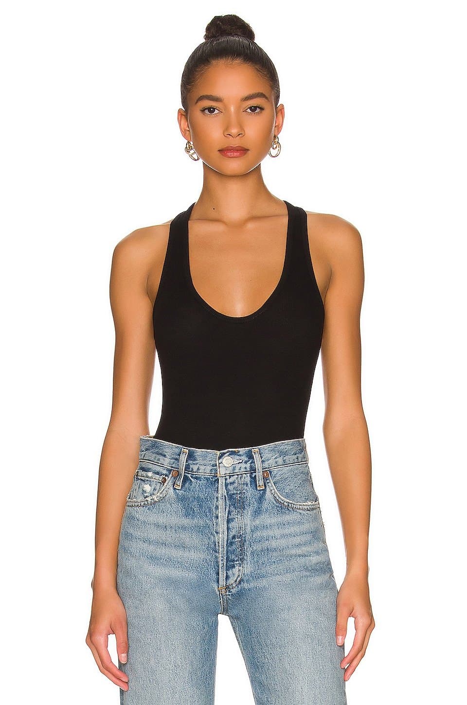 revolve Luxury Rib Racerback Tank Bodysuit