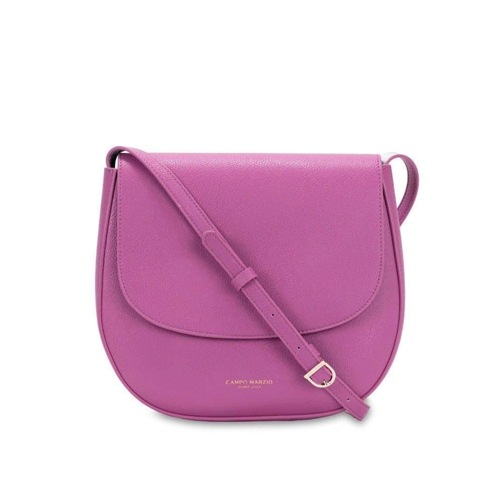 Campo Marzio Campo Marzio Women's Kym Saddle Bag in Mauve