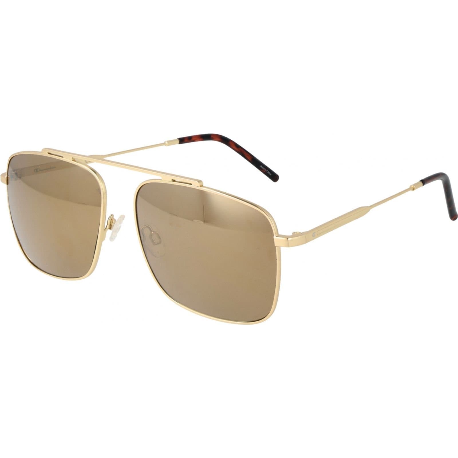 Champion Champion Men's CU5152-58C01 Square/Rectangle Sunglasses in Gold