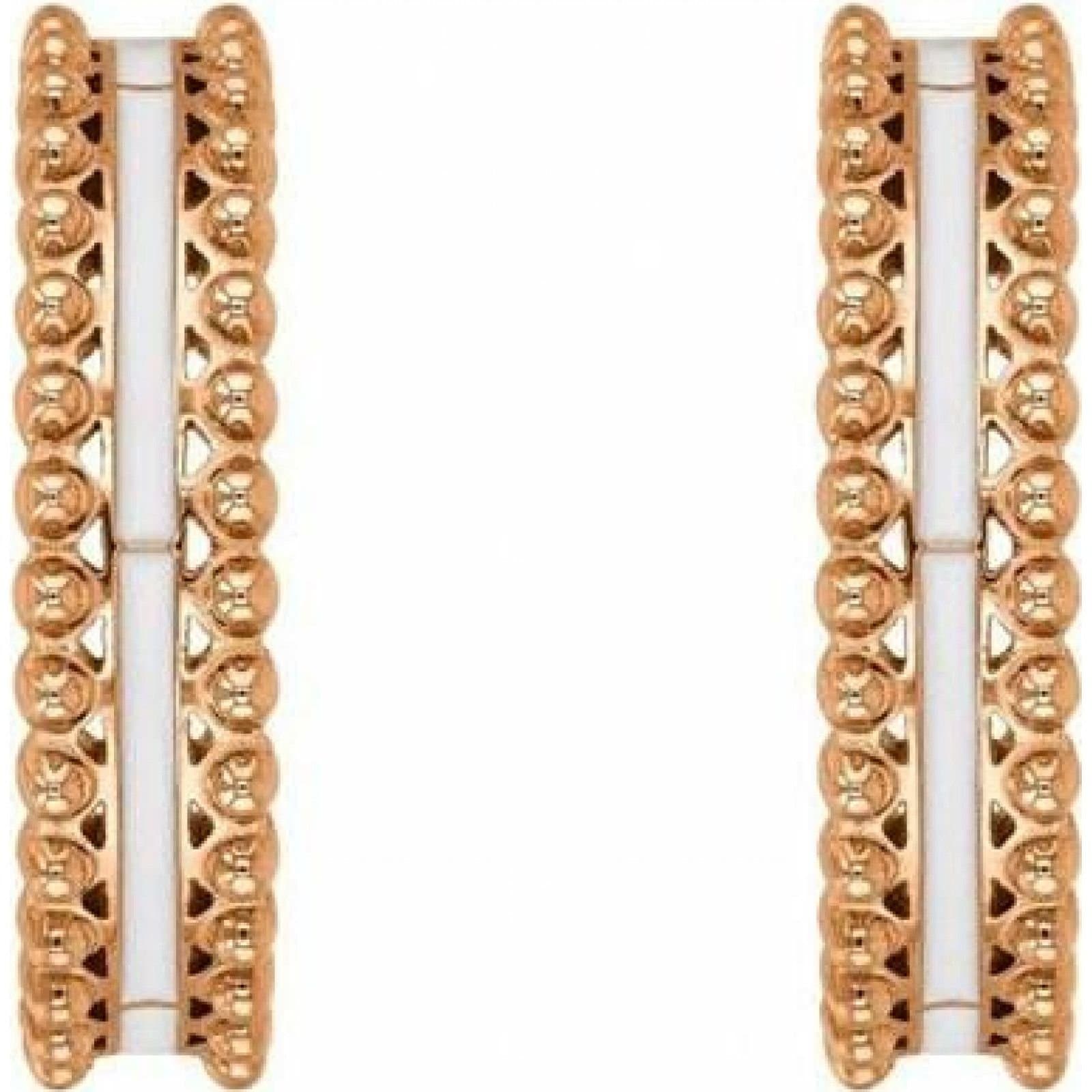 Tommy Hilfiger Tommy Hilfiger Women's 2780137 Pair Of Earrings in Rose Gold