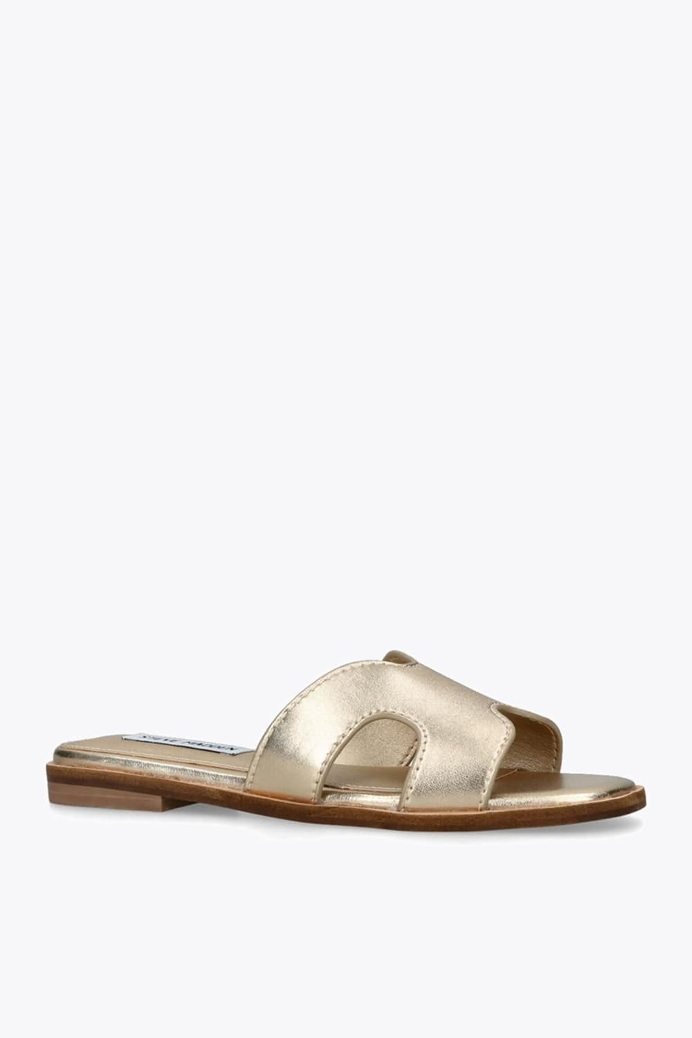 Steve Madden STEVE MADDEN Women's 'Bondst Gold' Leather Sandals in Gold - 4