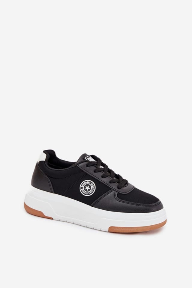 Love Lace Love Lace Women's Big Star Sport Shoes HIPOLY System Sneakers for Everyday in Black - 2