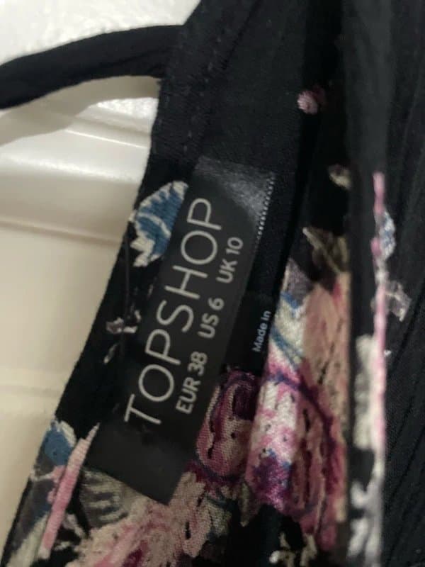 Topshop Topshop floral playsuit size 10