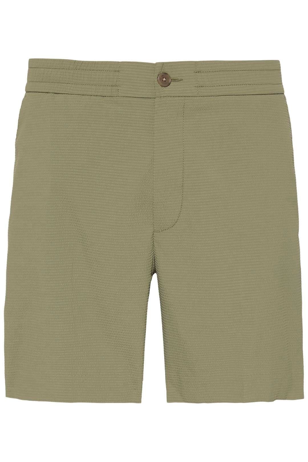 Calvin Klein Calvin Klein Khaki Linen Shorts for Men