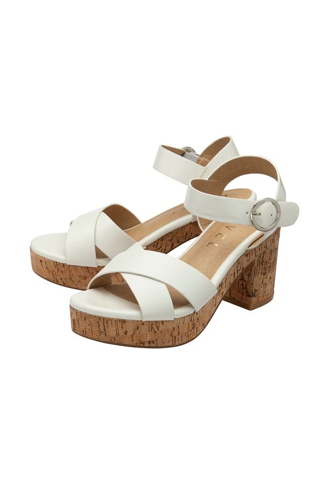 Ravel Ravel Women's 'Ghent' Open-Toe Platform Sandals in White - 2