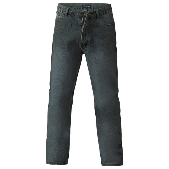 Duke Clothing Duke Clothing Men's D555 Rockford Comfort Kingsize Jeans in Mid Blue - 2