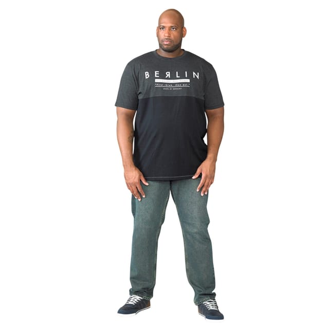 Duke Clothing Duke Clothing Men's D555 Rockford Comfort Kingsize Jeans in Mid Blue - 3