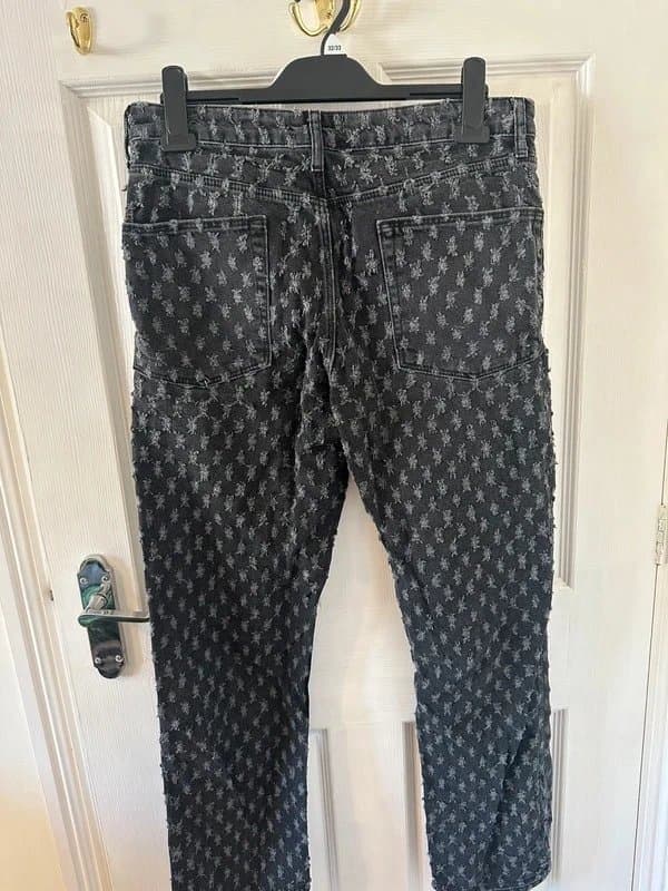 ASOS ASOS Design Ripped Black Jeans-32(W)30(L)-Excellent condition