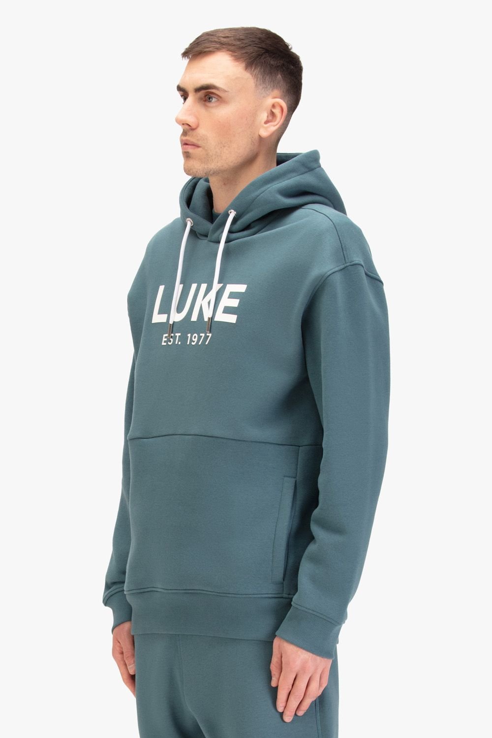 Luke 1977 Luke 1977 Men's Grand Hoodie in Teal - 3