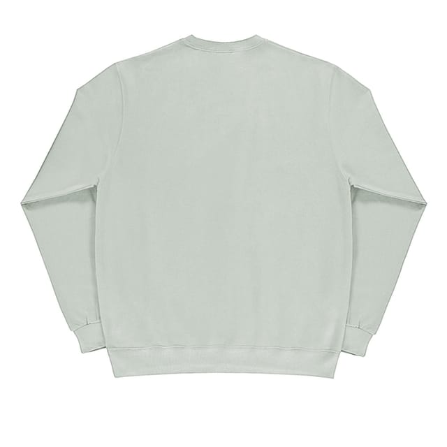 SG SG Men's Long Sleeve Crew Neck Sweatshirt Top in Pale Grey - 2